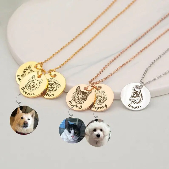 Fellfreund – Personalisierter Haustierfoto-Schmuck