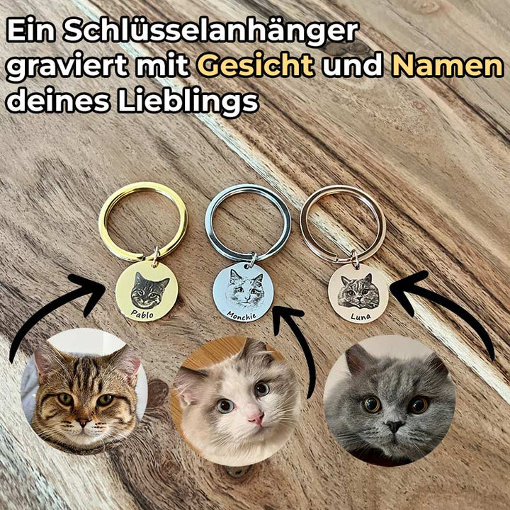 Fellfreund – Personalisierter Haustierfoto-Schmuck