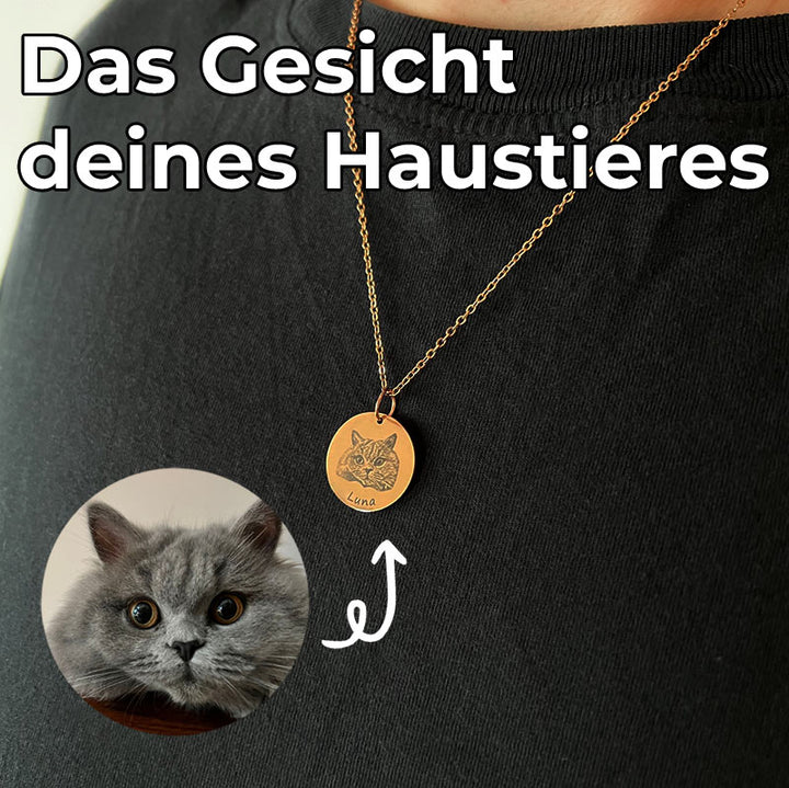 Fellfreund – Personalisierter Haustierfoto-Schmuck