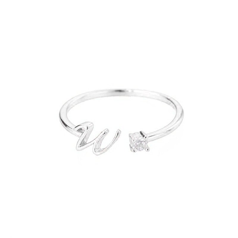 INITIALEN RING MIT ZIRKONIA - Vahlery