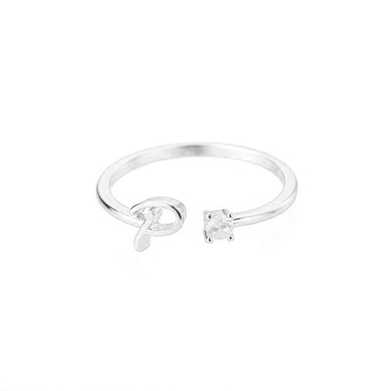 INITIALEN RING MIT ZIRKONIA - Vahlery